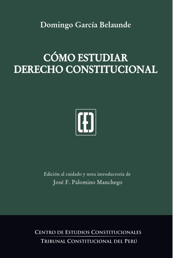 Colegio de Abogados de Lima - COMO ESTUDIAR DERECHO CONSTITUCIONAL