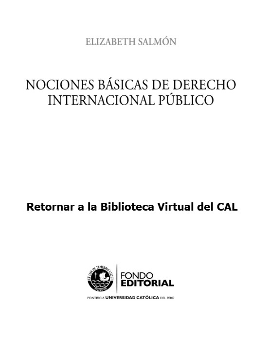 Colegio de Abogados de Lima - Nociones básicas  de derecho Internacional público